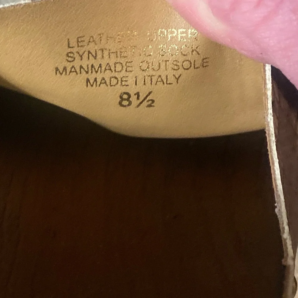 VINCE CAMUTO Women’s Sandal Trendan Platform Heel Leather size 8.5 NEW